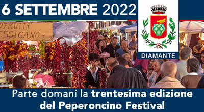 Parte domani la trentesima edizione del Peperoncino Festival
