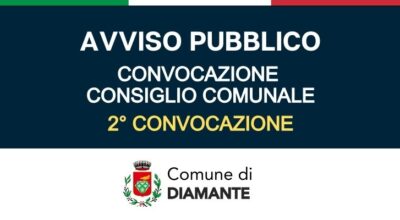 AVVISO PUBBLICO – Convocazione Consiglio Comunale del 30/07/2024